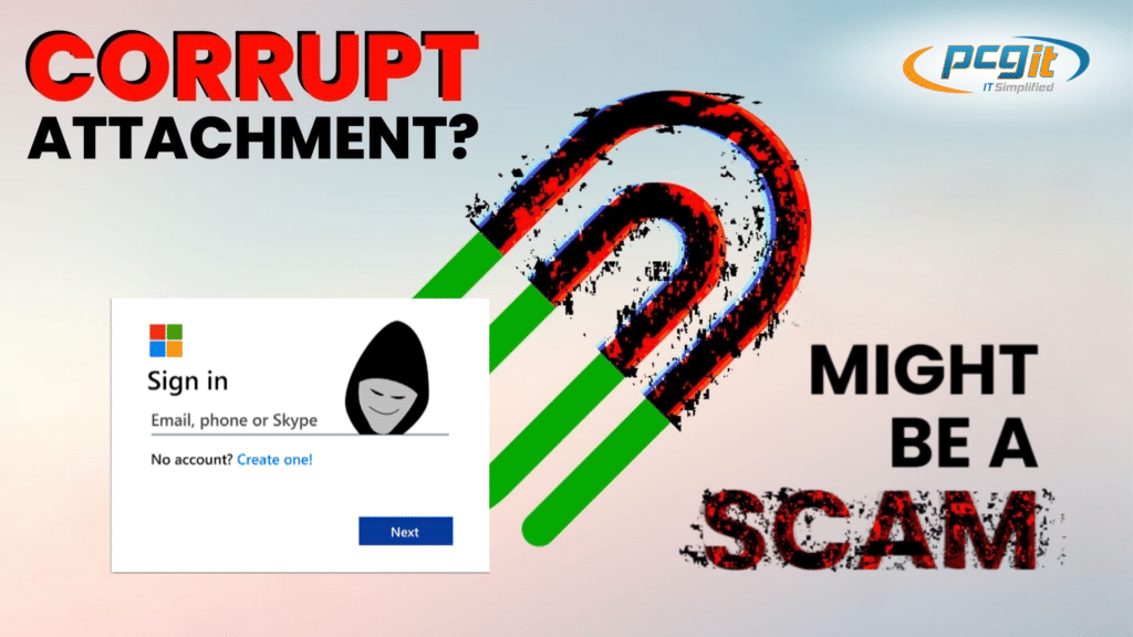 Beware of Corrupted Email Attachments: It Could Be a Scam